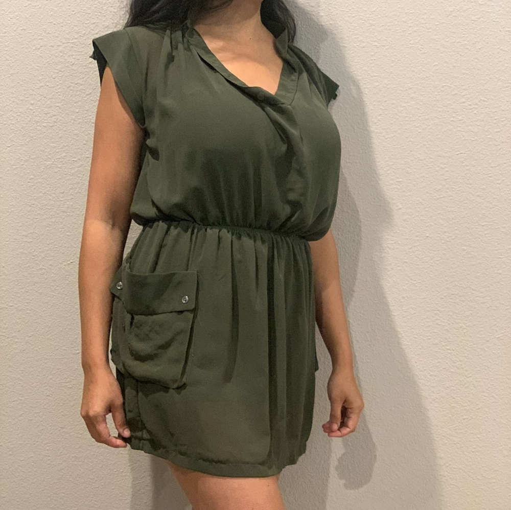 EMERALD SUNDAE HUNTER GREEN DRESS!